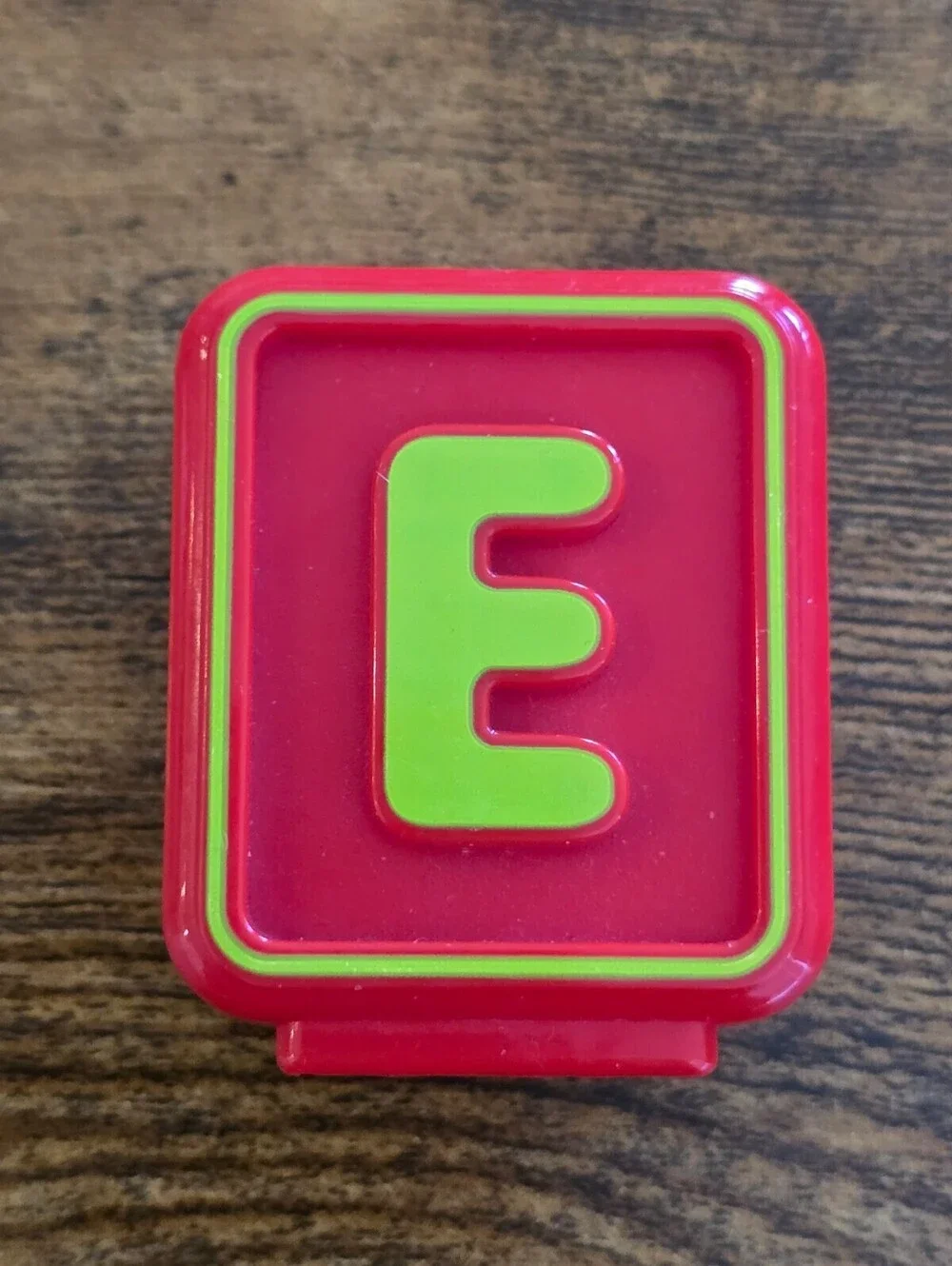 Vtech Alphabet Blocks Sit to Stand Train Replacement Block E Egg Red